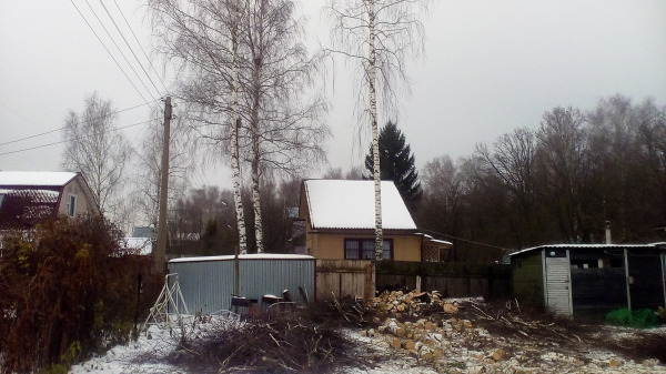 Корчевание пень